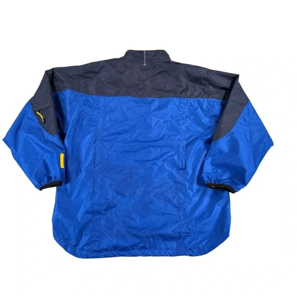 Vintage Starter Windbreaker Jacket Mens Large Blue‎ Lightweight Full Zip Lined